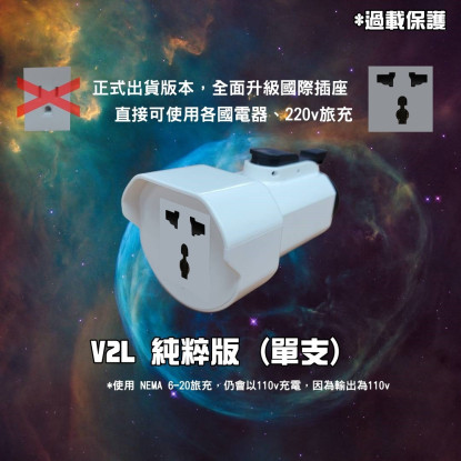LU001 N7 V2L車電轉換器（n⁷專用）