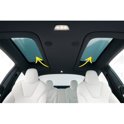 MXP011 原廠鷹翼門遮陽蓬 (2017~21年 ModelX)